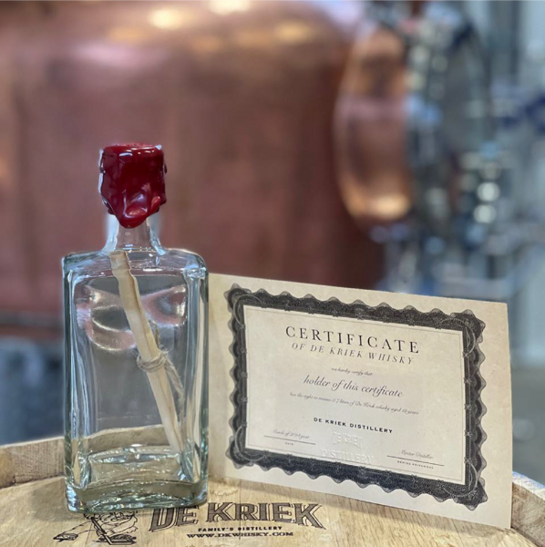 Сертификат на виски 12-и летней выдержки